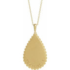 Trust in The Lord Scripture Necklace - Image 3