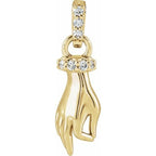 Hand of Buddha Pendant