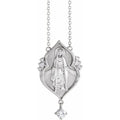 Miraculous Mary Rosary Necklace