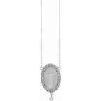 Rosary Cross Necklace