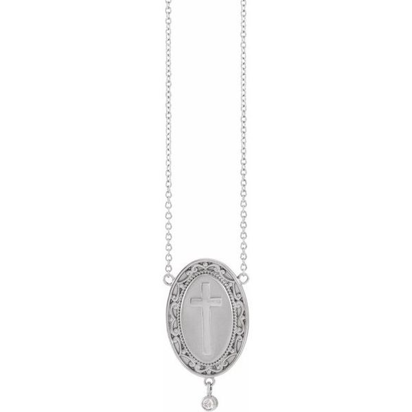 Rosary Cross Necklace