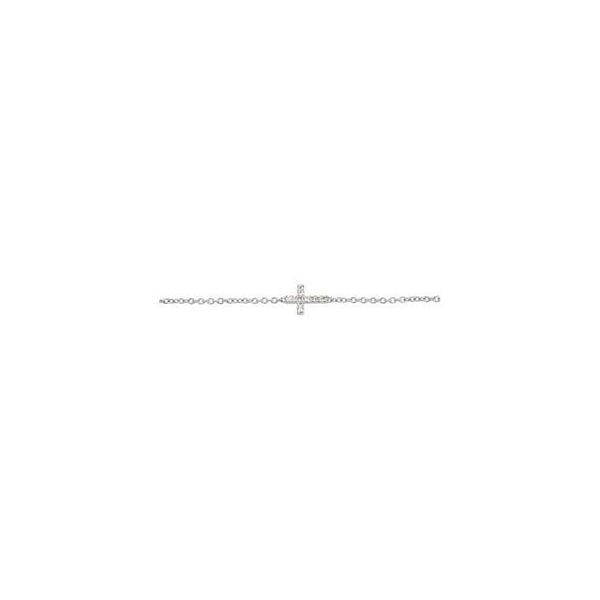 Youth Sideways Cross Bracelet - Image 3