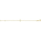 Youth Sideways Cross Bracelet - Image 2