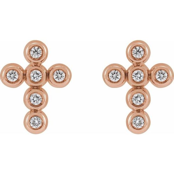 Cross Earrings - Image 2