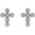 Cross Earrings - Image 2
