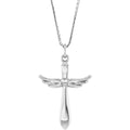 Angel Wing Cross Necklace