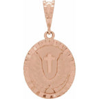 Angel Wing Coin Pendant