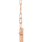 Sideways Cross Necklace - Image 3