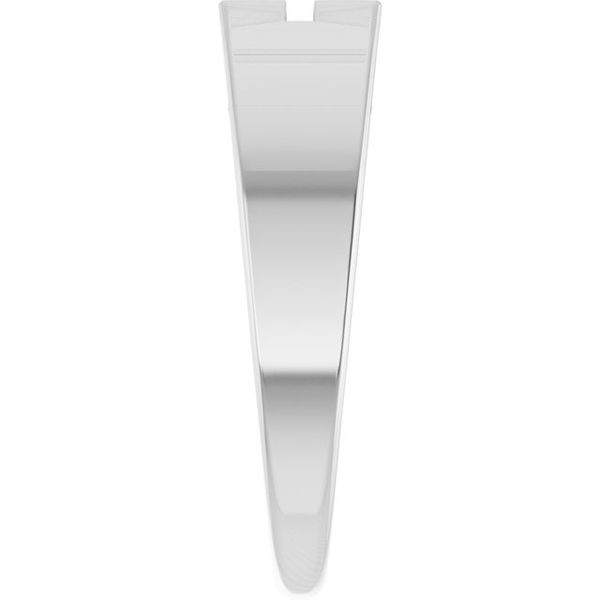 Rectangle Cross Signet Ring - Image 4