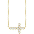 Accented Cross Necklace