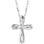 Freeform Cross Necklace