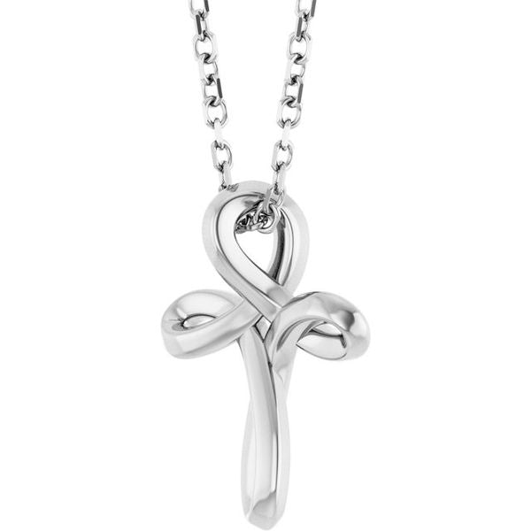 Freeform Cross Necklace - Image 2
