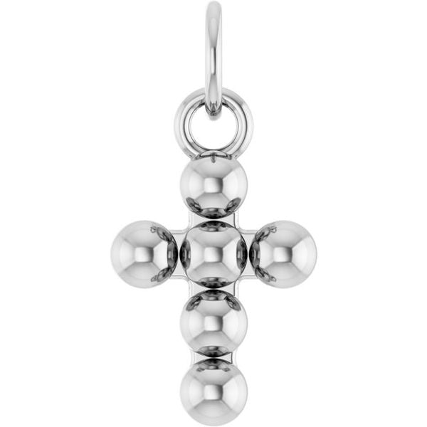 Beaded Cross Pendant