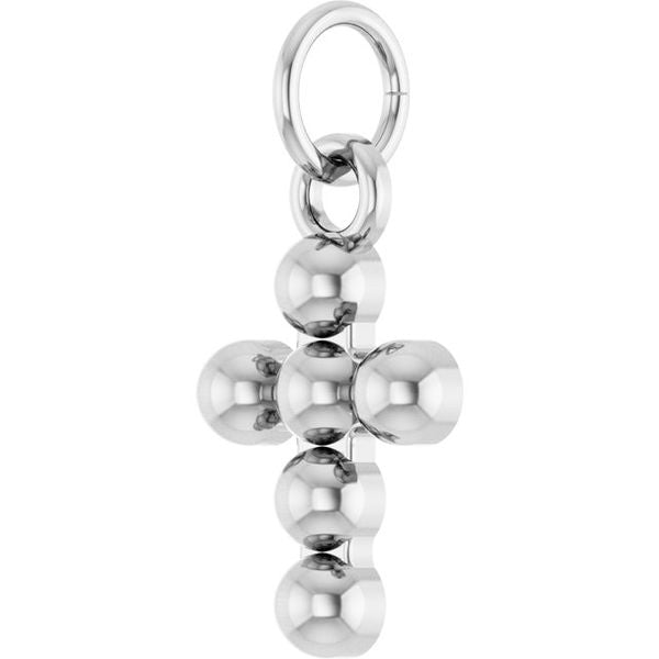 Beaded Cross Pendant - Image 2