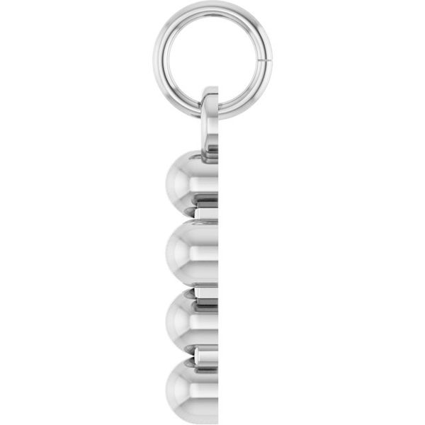 Beaded Cross Pendant - Image 3