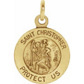 St. Christopher Medal Pendant