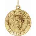 Our Lady of Mount Carmel Medal Pendant