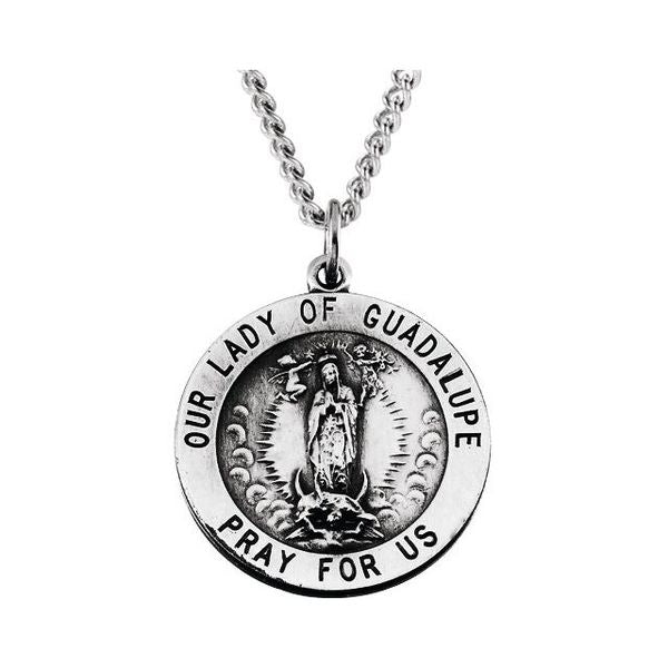 Our Lady of Guadalupe Medal Necklace