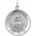 St. Theresa Medal Necklace