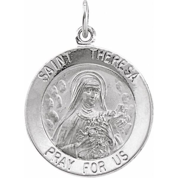 St. Theresa Medal Necklace
