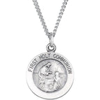 First Holy Communion Medal Necklace