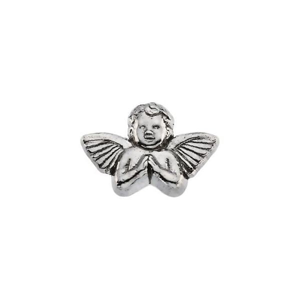 Praying Cherub Lapel Pin