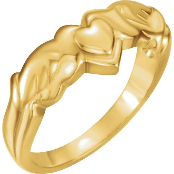 Holy Spirit Heart Ring