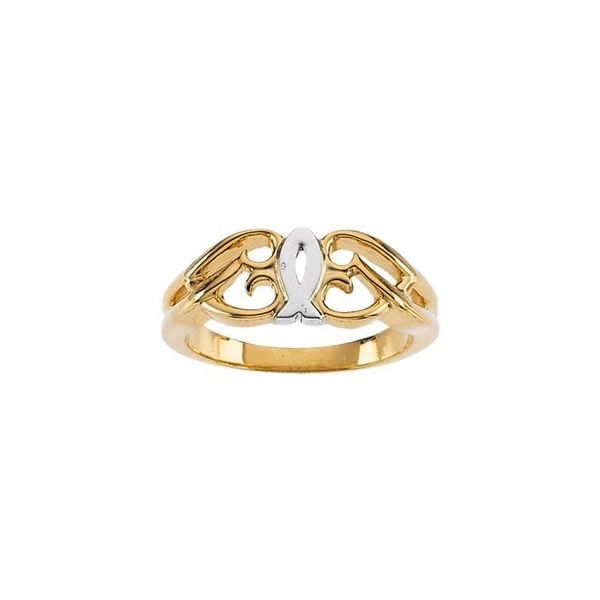 Ichthus (Fish) Ring