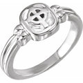 Celtic-Inspired Cross Ring