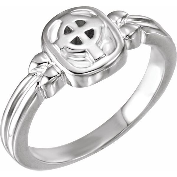 Celtic-Inspired Cross Ring