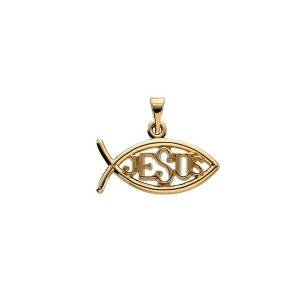 Jesus Ichthus (Fish) Pendant