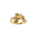 Floral Holy Spirit Ring