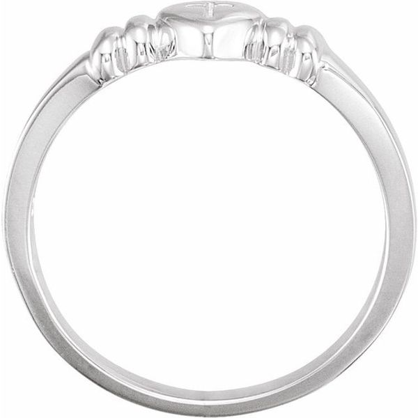 Heart & Cross Chastity Ring - Image 2