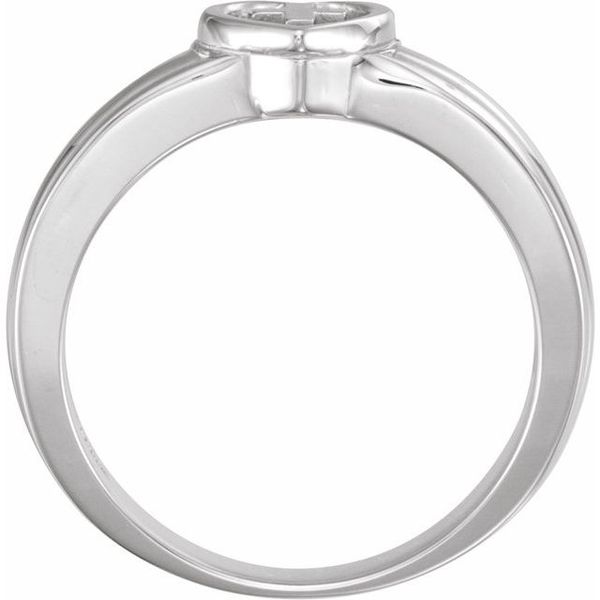 Heart & Cross Ring - Image 2
