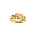 Alpha Omega Ring