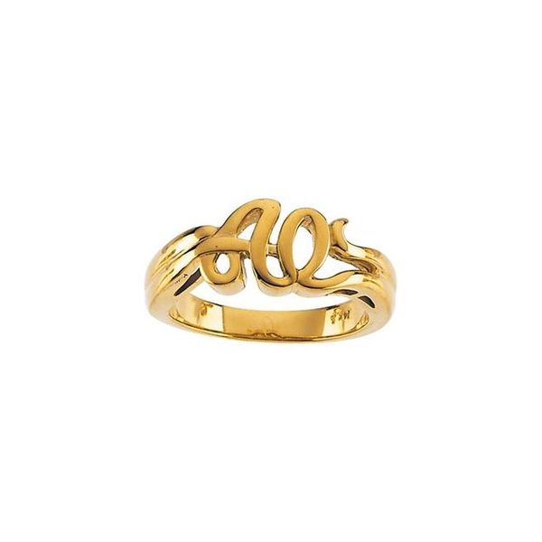 Alpha Omega Ring