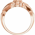 Sculptural Cross Ring - Image 2