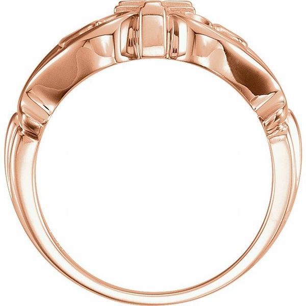 Sculptural Cross Ring - Image 2