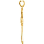 Sculptural Cross Pendant - Image 2