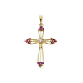 Accented Cross Pendant
