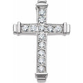Accented Cross Pendant