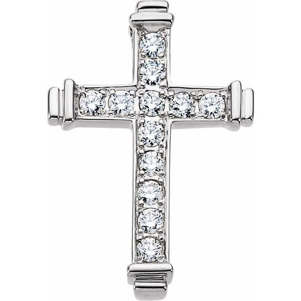 Accented Cross Pendant