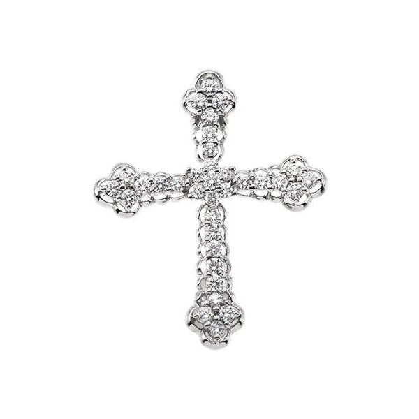 Accented Cross Pendant
