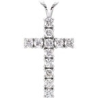 Accented Cross Pendant