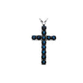 Accented Cross Pendant