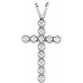 Accented Cross Pendant