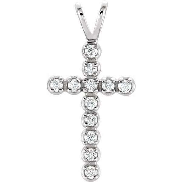 Accented Cross Pendant