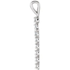 Accented Cross Pendant - Image 2