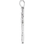Nugget Cross Pendant - Image 2