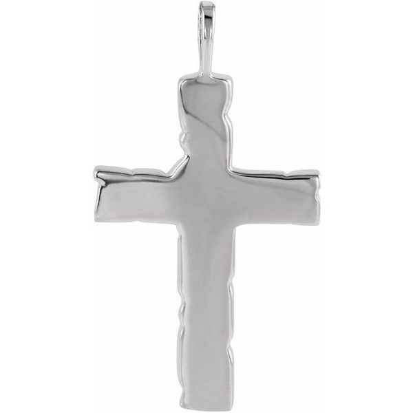 Nugget Cross Pendant - Image 3